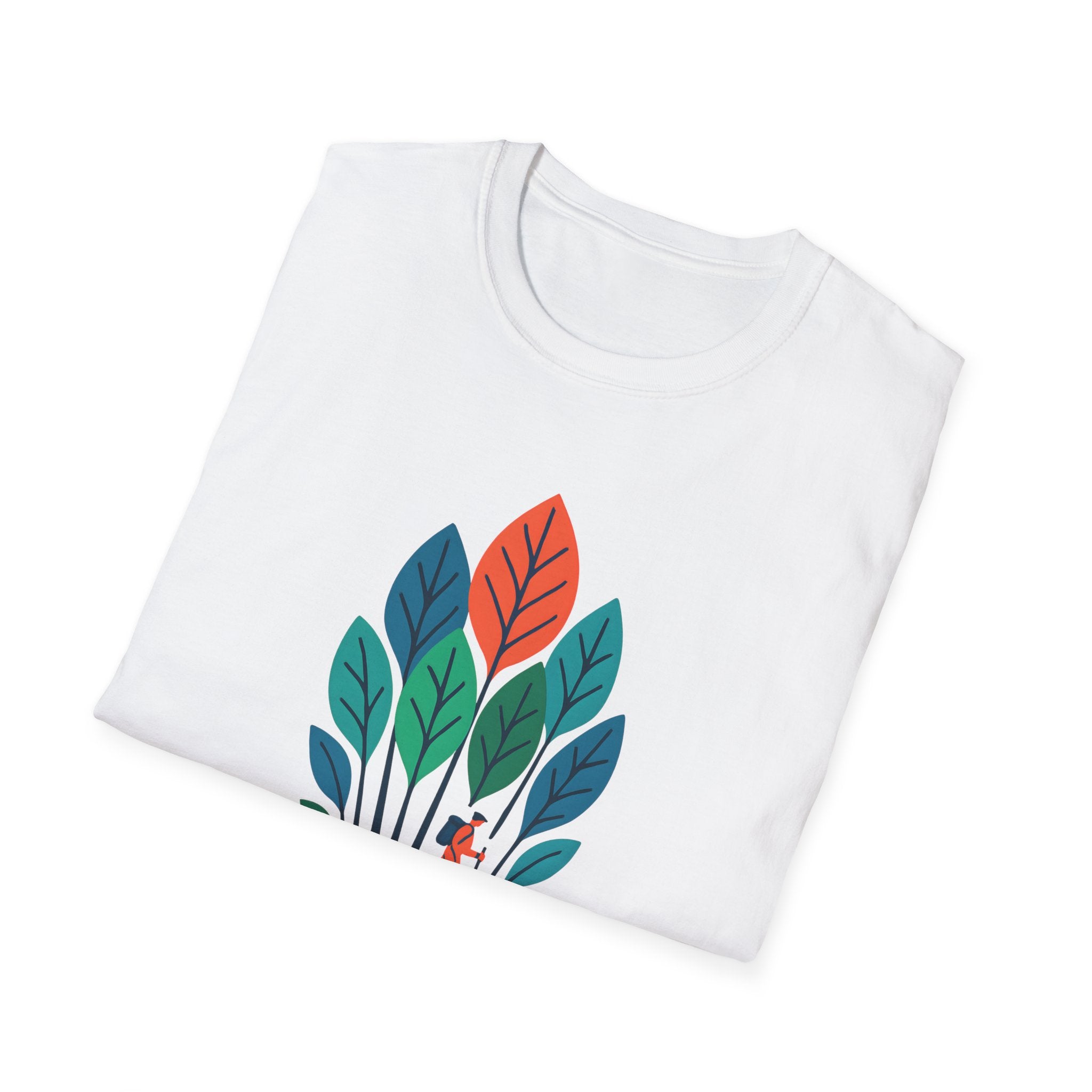 Hiker in Leaves T-Shirt