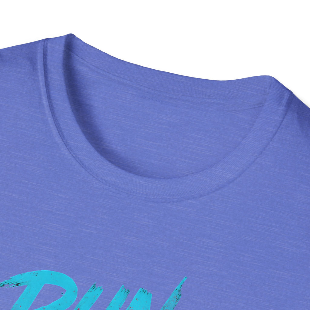 Neon Run Wild Typography T-Shirt