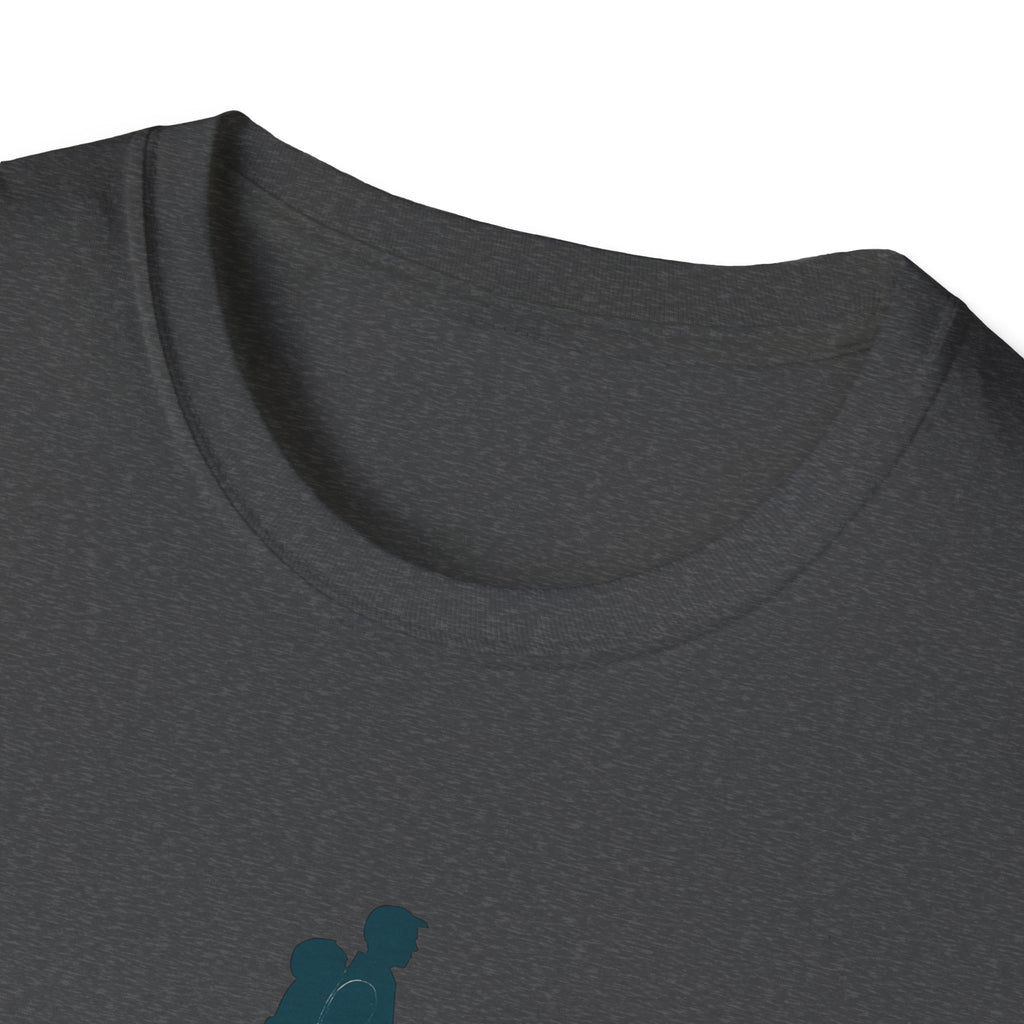 Hiker on Cliff T-Shirt