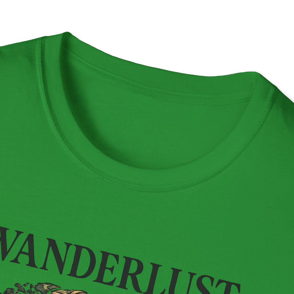 Lush Tropical Floral Scene T-Shirt