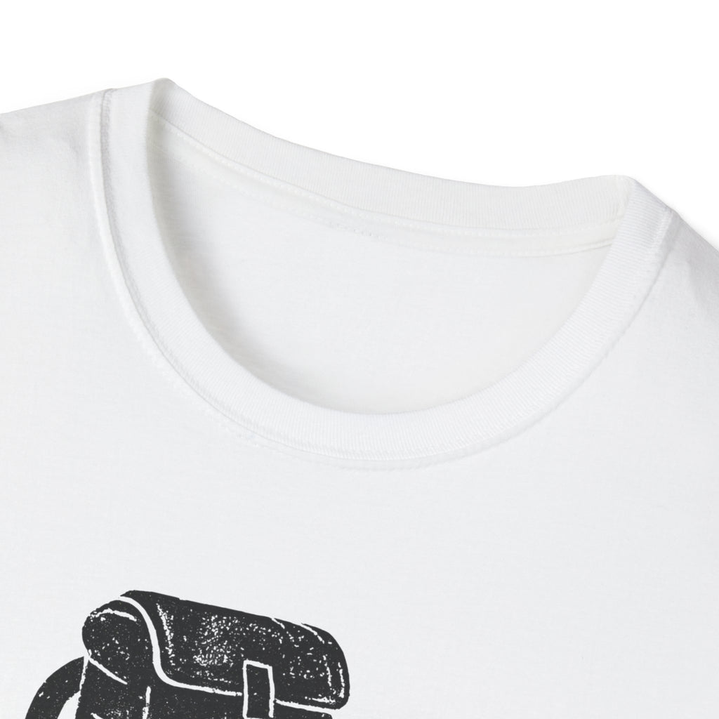 Glittery Backpack Silhouette T-Shirt