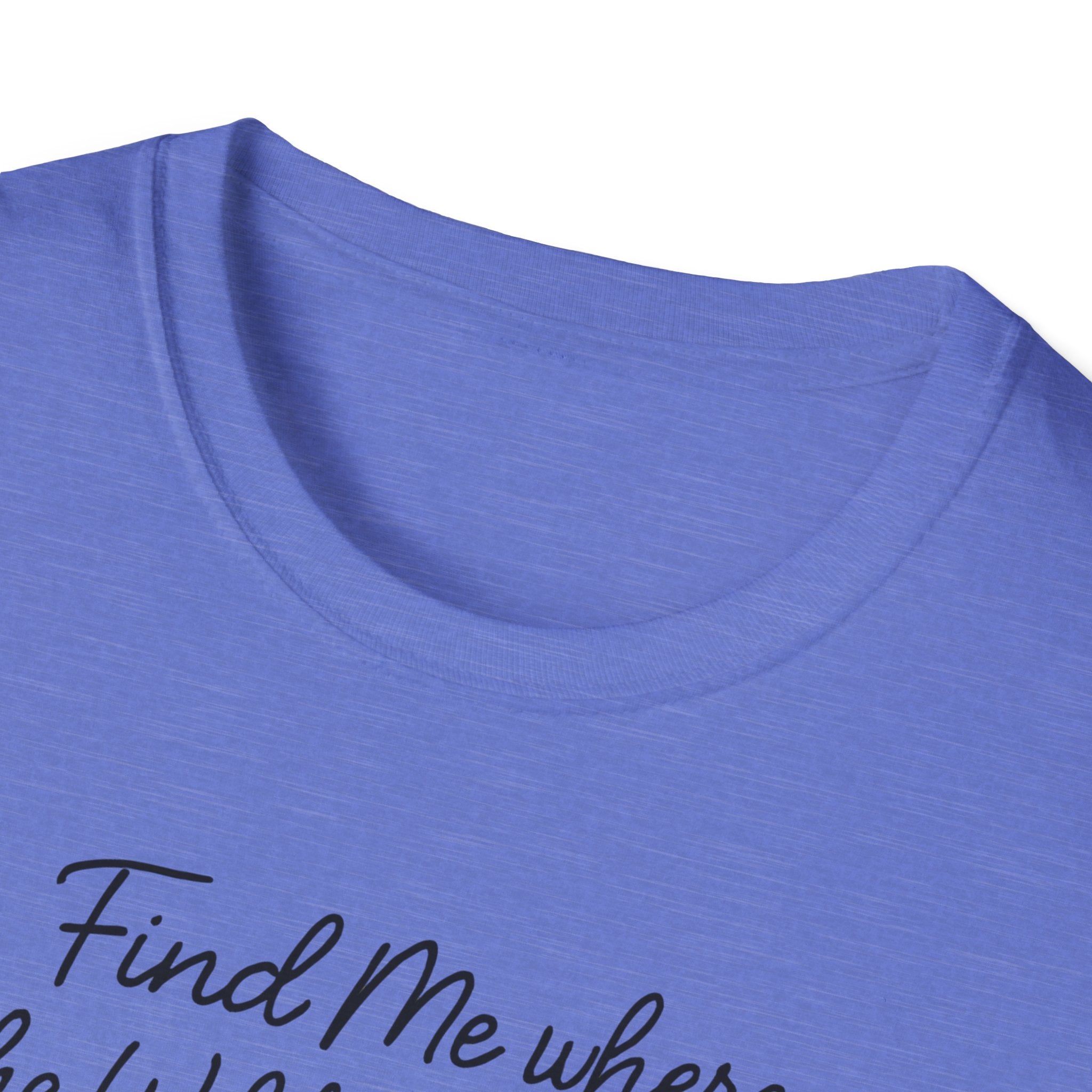 Cursive Chalkboard Writing T-Shirt