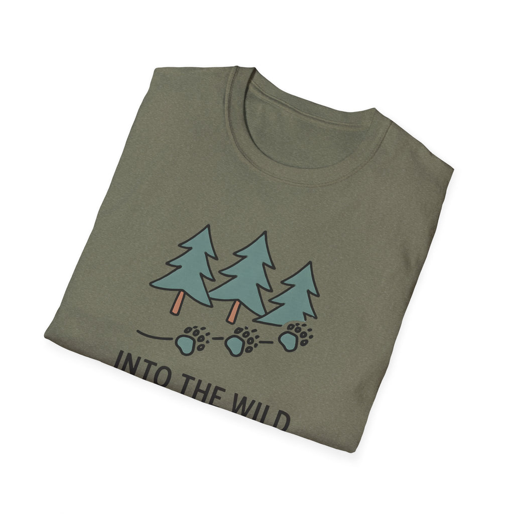 Pine Forest Footprints T-Shirt