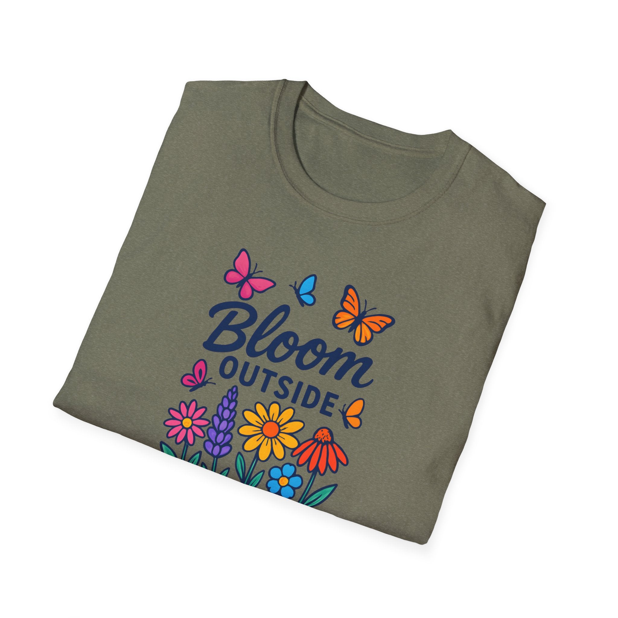 Bloom Outside Flowers T-Shirt