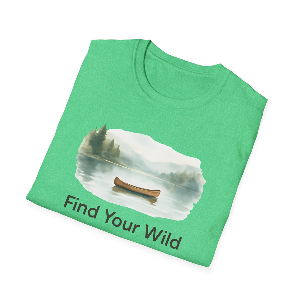 Canoe on Calm Lake T-Shirt