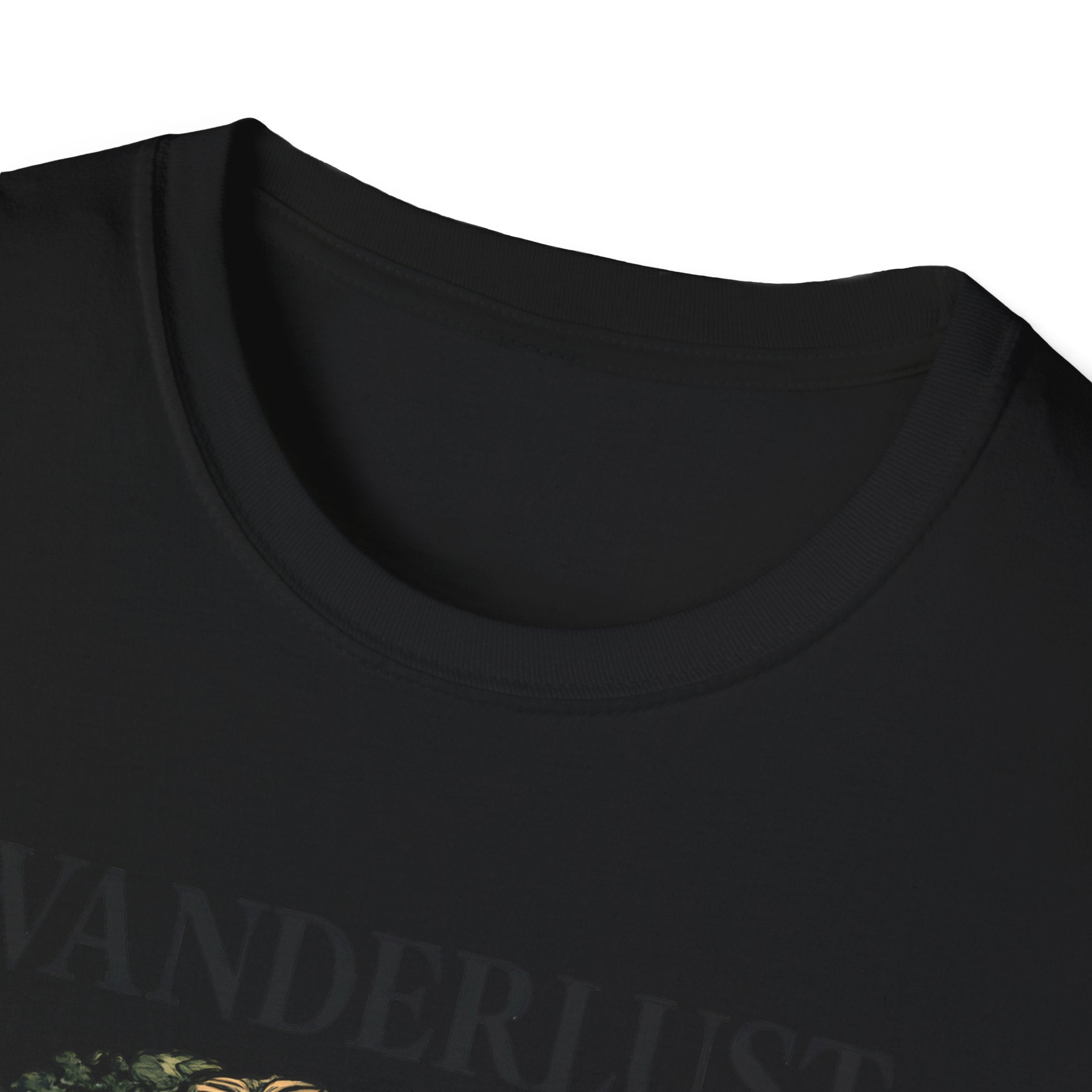 Lush Tropical Floral Scene T-Shirt