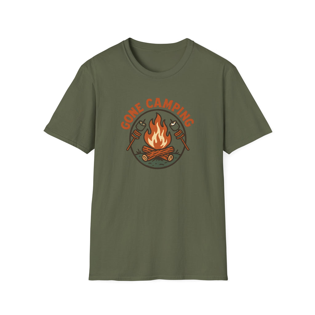 Gone Camping Campfire T-Shirt