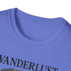 Lush Tropical Floral Scene T-Shirt