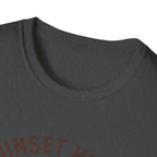 Bear Silhouette at Sunset T-Shirt