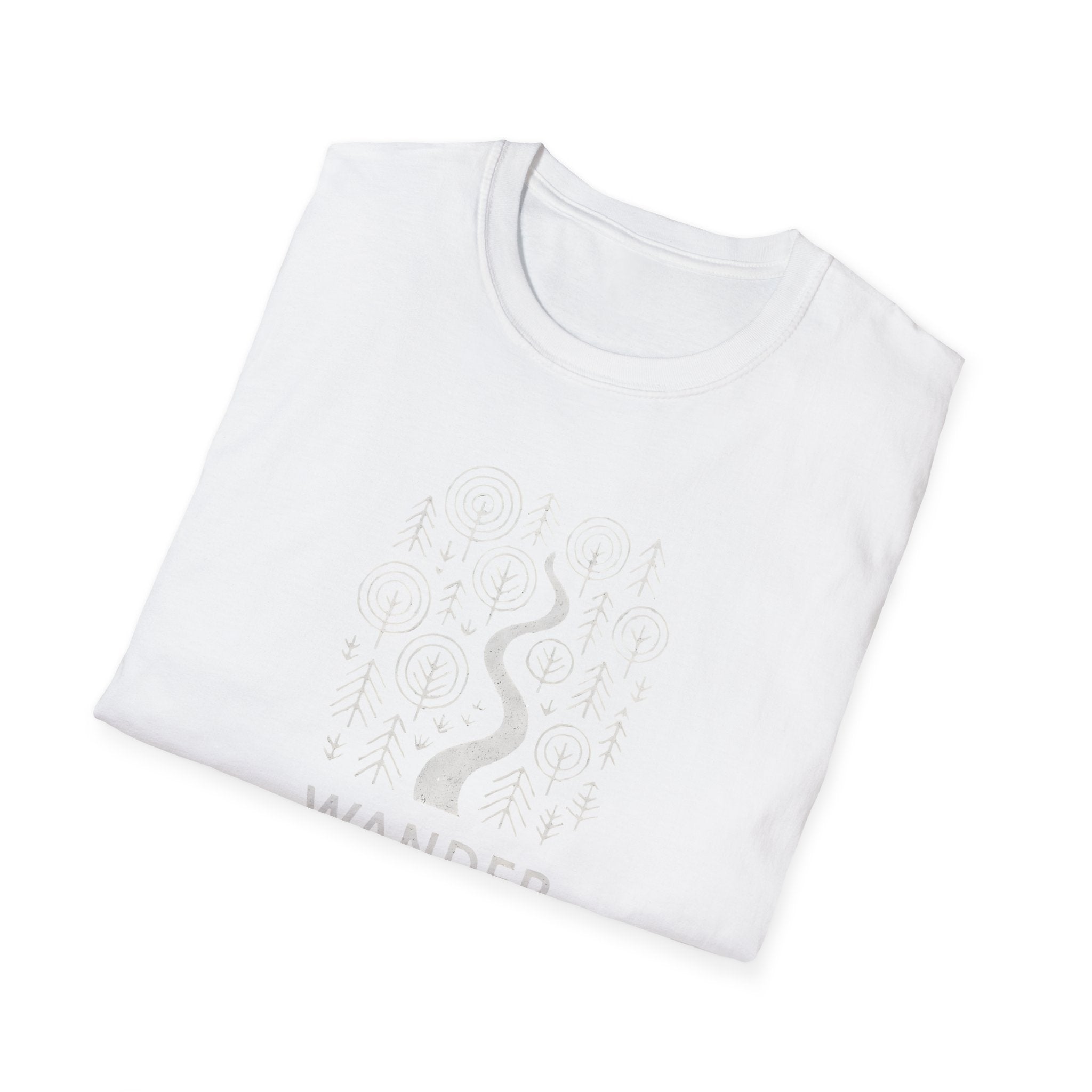 Winding Path Through Forest T-Shirt