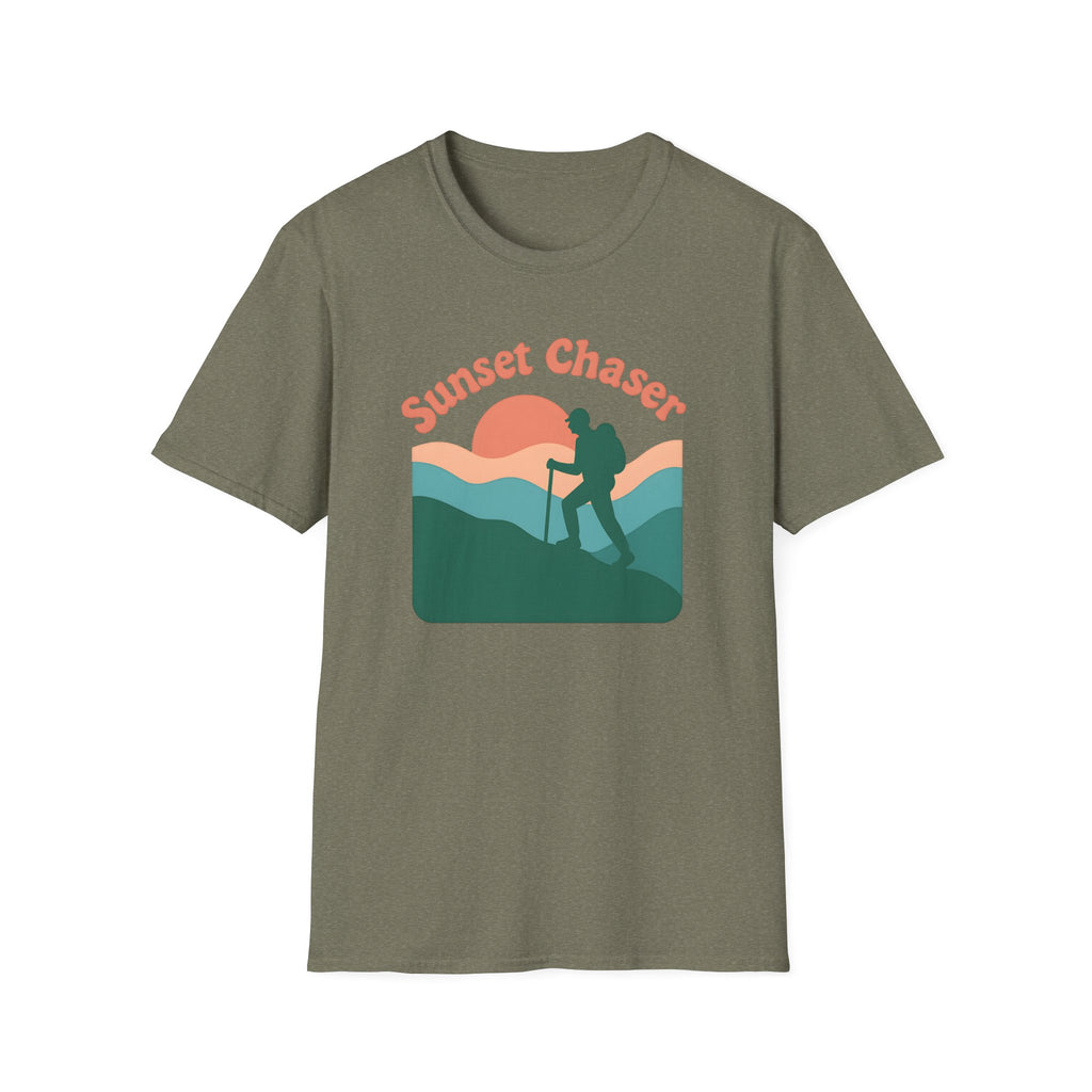 Hiker on Sunset Trail T-Shirt