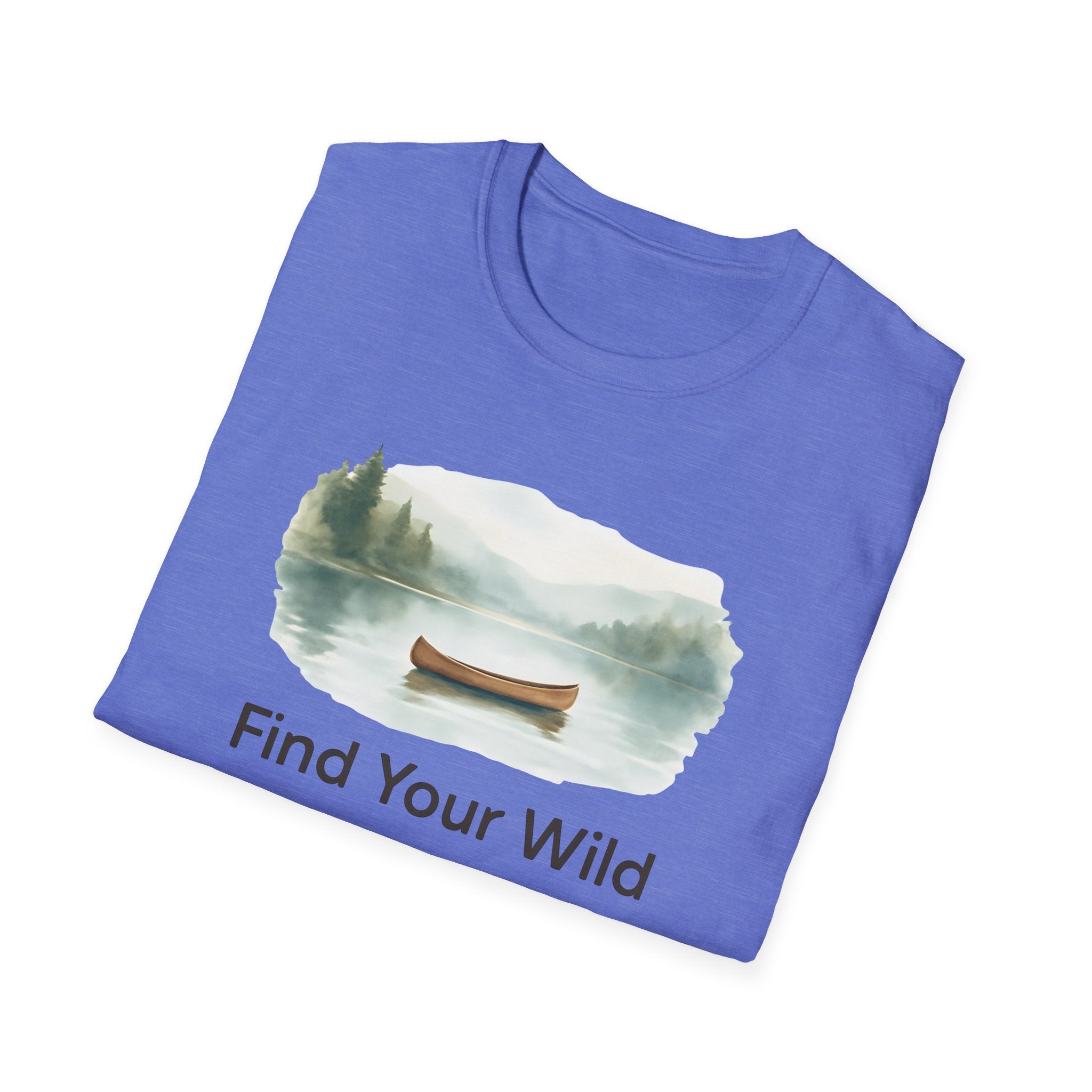 Canoe on Calm Lake T-Shirt