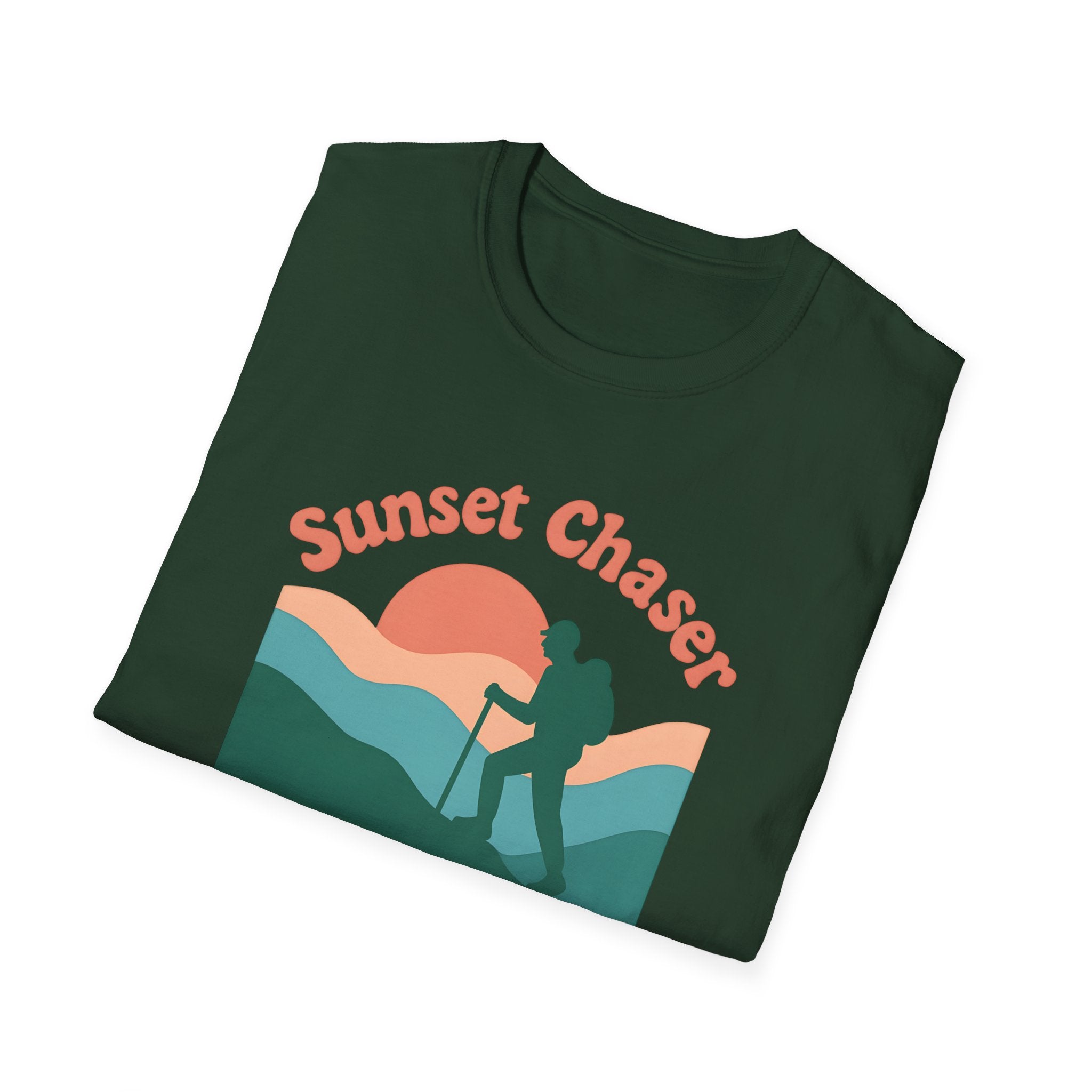 Hiker on Sunset Trail T-Shirt