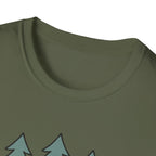 Pine Forest Footprints T-Shirt