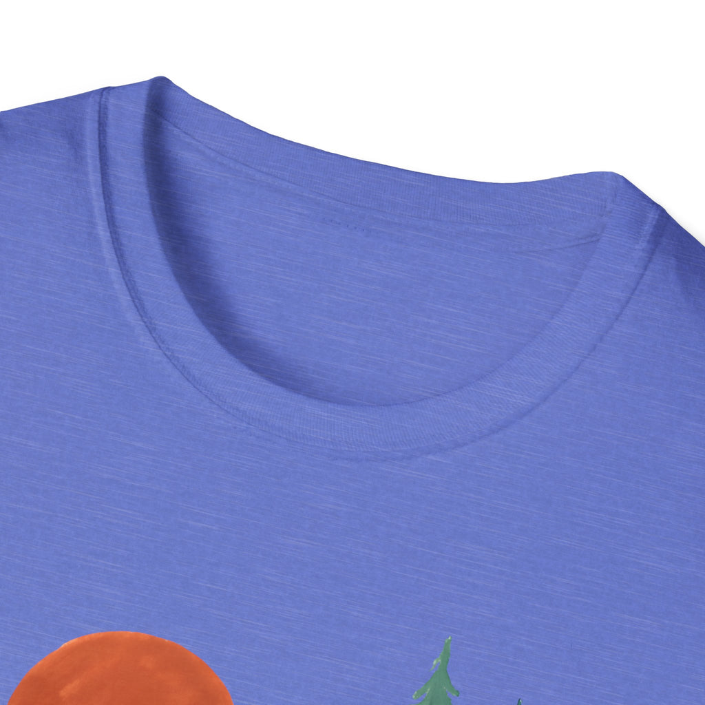 Sunset Mountain Scene T-Shirt