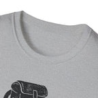 Glittery Backpack Silhouette T-Shirt